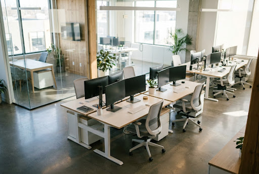 Clean professional office space